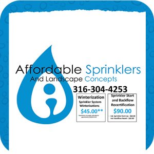 Seasonal Sales Promotions - Affordable Sprinklers - Andover, Kansas